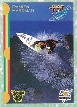 1993 Futera Hot Surf #1 Damien Hardman Front